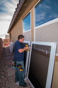 Preparing to Mount Impact Resistant Security Product